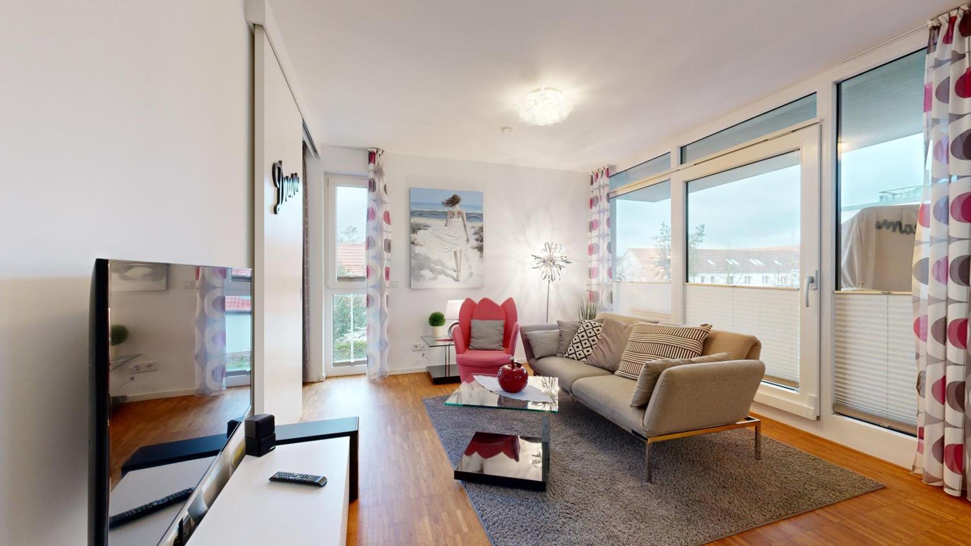 Duenenresort In Binz, Strandnahe Und Moderne Fewos Mit Balkon, Teilweise Mit Meerblick, Kültér fotó